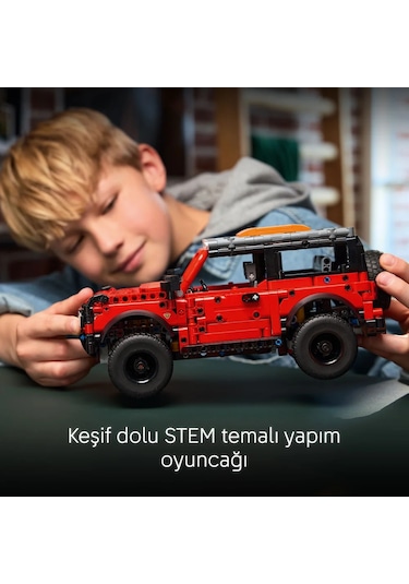 LEGO® Technic Ford Bronco® SUV 42213 - 9 Yaş ve Üzeri Araç Seven Çocuklar için Yaratıcı Oyuncak Yapım Seti (943 Parça)