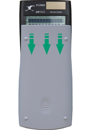 Aubyhe Ty-290es-d Bilimsel Hesap Makinesi, 240 Fonksiyon, Çift Satırlı Ekran, Güneş Enerjili Ve Aaa Pil İle Çift Besleme Siyah