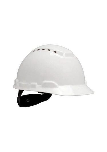 3m H700 Beyaz Baret Vidalı Halandırmalı
