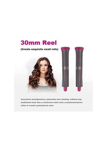 Joyhub Airwrap Şekillendirici Aksesuarları Için 1 Çift Saç Maşası 6q6a2n