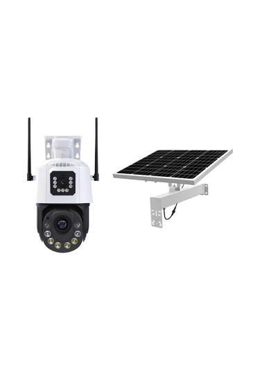 Rxr C32b 3+3 Megapiksel 36x Zoom Sim Kart Destekli Solarlı Dual Lens 4g Kamera