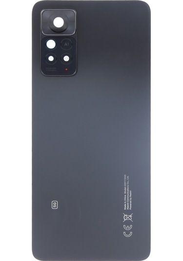 Cbtx Xiaomi Redmi Note 11 Pro + 5g Hindistan Pil Arka Kapak, Kamera Lens Kapağı İle Siyah