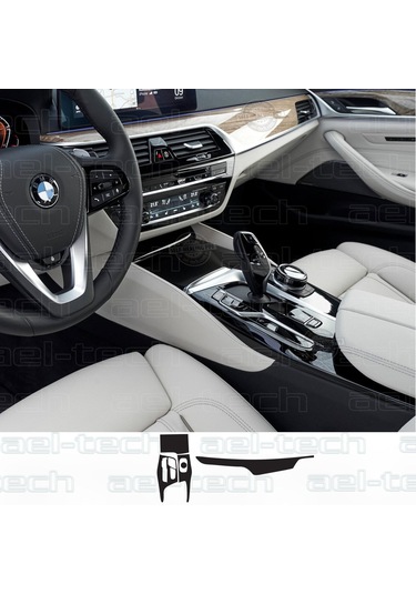 Bmw 5 Seri 2023 Uyumlu Piano Black Tpu Koruyucu 4 Lü Set