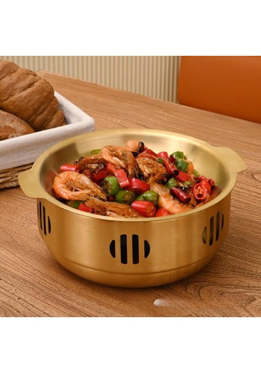 Homyl Isınma Stavat Daha Sıcak Japon Shabu Tenceresi Gümüş