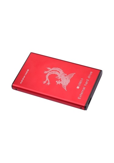 Usb 3.0 Taşınabilir Disk 320gb - Otomatik Yedekleme, Parola Korumalı, Yüksek Hızlı Veri Transferi, Kırmızı