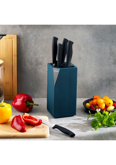 Schafer Solide Bıçak Seti 6 Parça-yeşil