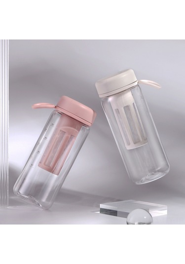 Dianziye Yeşil 450ml Taşınabilir Soğuk Kahve Fincanı - Sızıntısız Kapağıyla Ev, Ofis Ve Seyahat İçin Pratik Cam