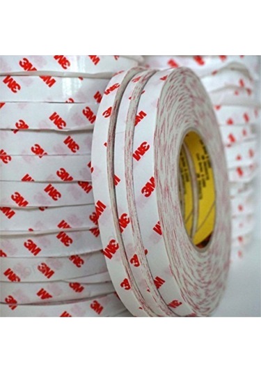 3m İnce Çift Taraflı Pet Şeffaf Bant 4mm X 50 Metre