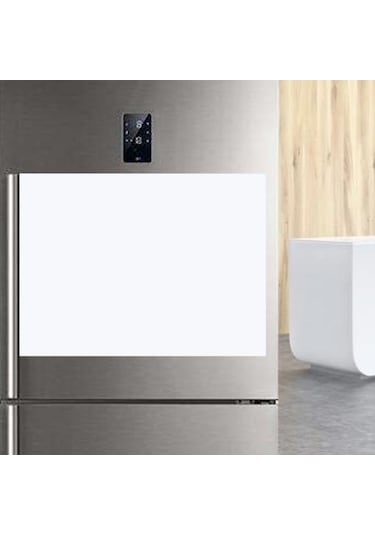 Beyaz Tahta Etiket Silinebilir Yeniden Kullanılabilir A3/a4/a5 Mini Mesaj Panosu Buzdolabı Mıknatısı Dekorasyon Okul Aksesuarları L Round