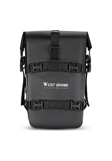 West Bıkıng Motosiklet Koruma Çantası Siyah Siyah