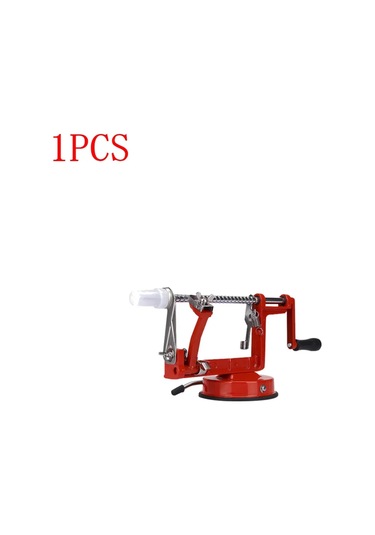 Myinkai 1 Adet 3 İn 1 El-krank Kırpma Meyve Patates Elma Soyucu Koyu Kırmızı