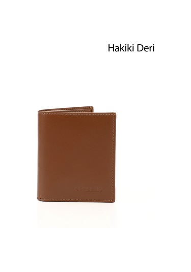 Gönderir Taba Hakiki Deri Dikey Cüzdan Taba