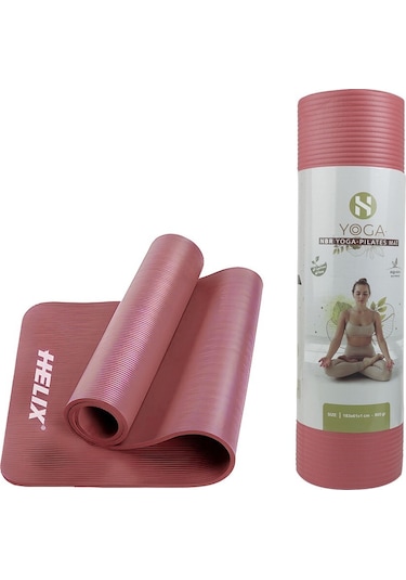 Helix Yoga Matı Nbr 16mm Kırmızı