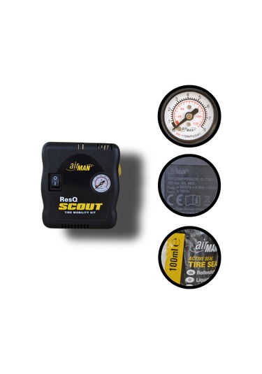 Airman Scout Vo Moto Lastik Tamir Seti