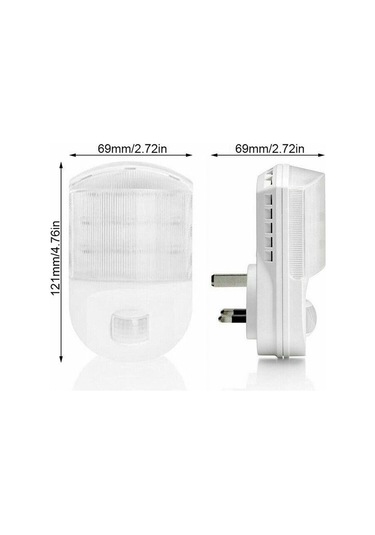 Mordely Sensörlü Gece Lambası Koridor Aydınlatmaları