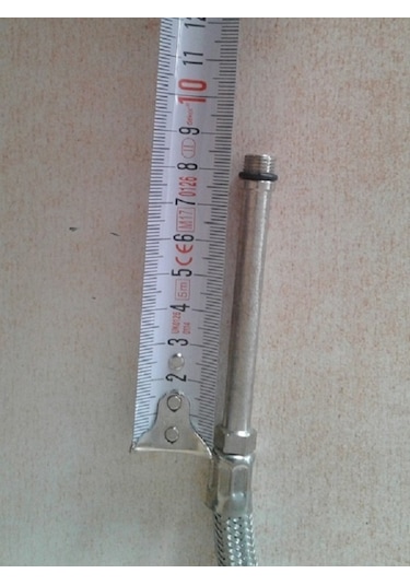 1 Ad 1,5 Mt Uzun Uç Armatür Çelik Örgülü Bağlantı Hortumu