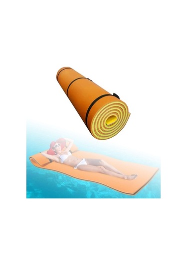 Ganzhoushop Yüzen Turuncu Sal Havuz Botu Aile Eğlencesi - Ucuz Ve Keyifli Turuncu - Sarı