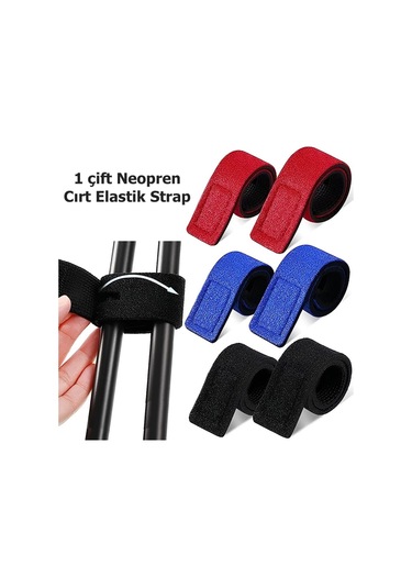MSO Olta Balıkçılık Kamış Neopren Esnek Strap Bant Bağı