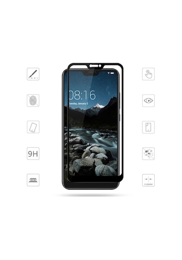 Thegencoo Xiaomi Mi 8 Lite Uyumlu Davin Seramik Ekran Koruyucu