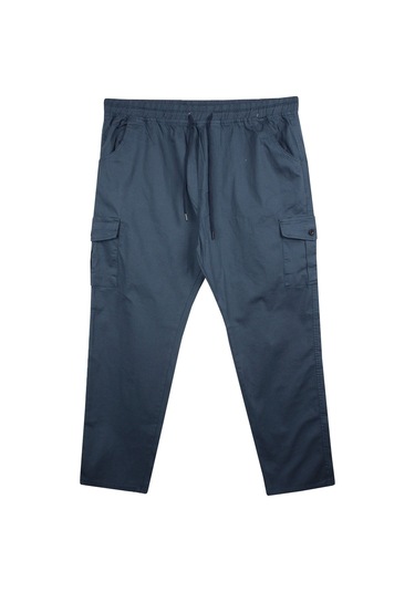 Kargo Cepli 100 Kilo-180 Kilo Arası Için Uygun Erkek Büyük Beden Gabardin Pantolon Petrol Mavi Kargo Cepli 100 Kilo-180 Kilo Arası Için Uygun Erkek Büyük Beden Gabardin Pantolon Petrol Mavi