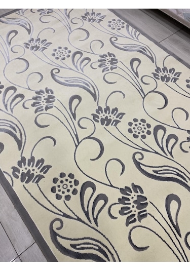 Saray Halı Vizyon 11348 Ws 150X230 Gri Krem 4 M2 Halı !