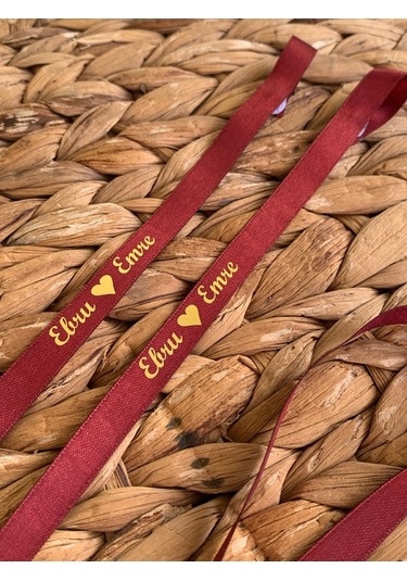 İsimli Söz Nişan Kurdelesi B-5