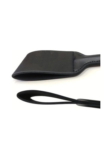 Elmpaly Siyah 1 Adet Binicilik Kamçısı Çift Vuruşlu Pu Deri At Kamçısı Siyah