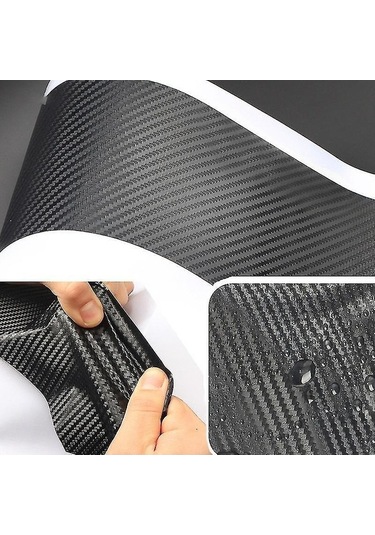 Primepickings Scirocco İç Mekan Karbon Fiber Vites Kutusu 3d Sticker Dekoratif Panel