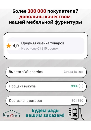 Furcom Mobilya Tekerleği D50 Mm Döner 4 Adet 91155853 Diğer