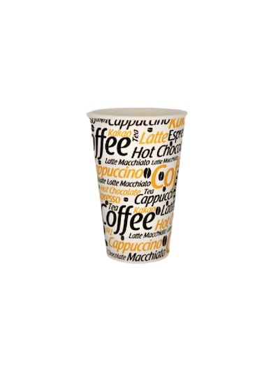 12 oz Latte Frappe Karton Kahve Bardak 300 ml 200 Adet