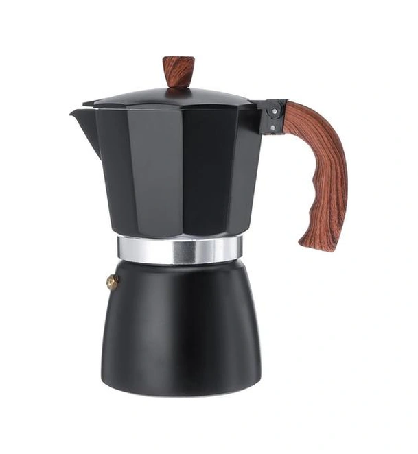300ml Moka Pot Latte Kahve Espresso Percolator Pot Kahve Makinesi İtalyan Mocha Espresso Su Isıtıcısı Ev Açık Stopetop Cezve Kahve Kapları