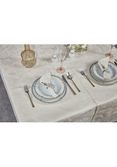 Misiny-Carlton Krem Masa Örtüsü