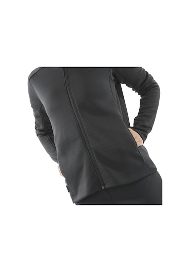 Salomon Sntıal Mıdfleece Fz W Siyah