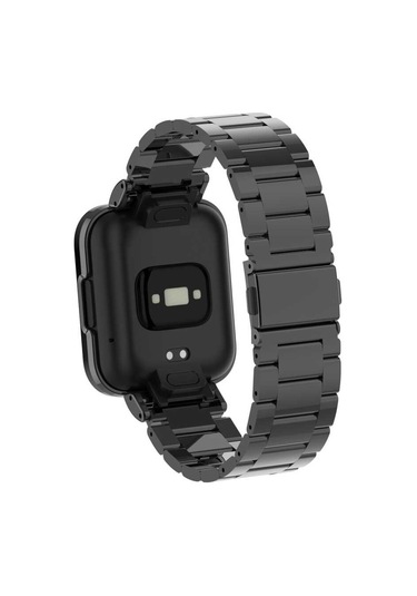Xiaomi Redmi Watch Mi Watch Lite Uyumlu Krd-60 Metal Mkst Kordon-gold