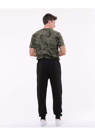 Bella Dossi Kargo Cep Detaylı Eşofman Altı Siyah