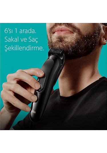 Braun MGK3420 6'sı 1 Arada Saç Sakal Tıraş Makinesi