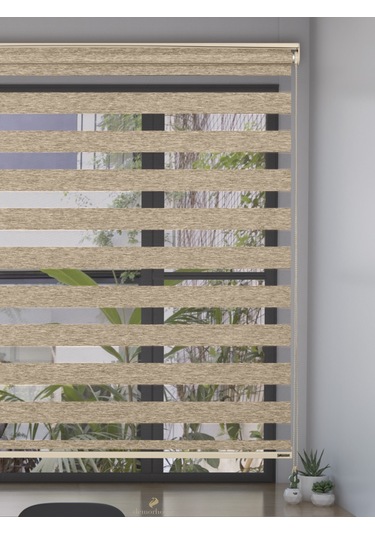 Br Demor Home Sütlü Kahve Bambu Zebra Yüksek Kalite Metal Kasa Sütlü Kahve