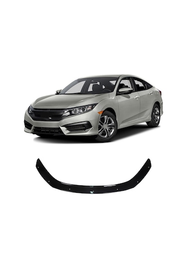 Honda Civic Uyumlu 2016-2021 Abs Kaput  Rüzgarlığı