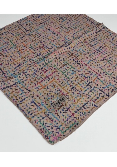 Lop Soft Pamuk Eşarp-06305 Vizon