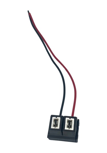 H7 Far Ampul Duy Soketi Uyumlu Seramik Gümüş Terminal Bakır Kablo