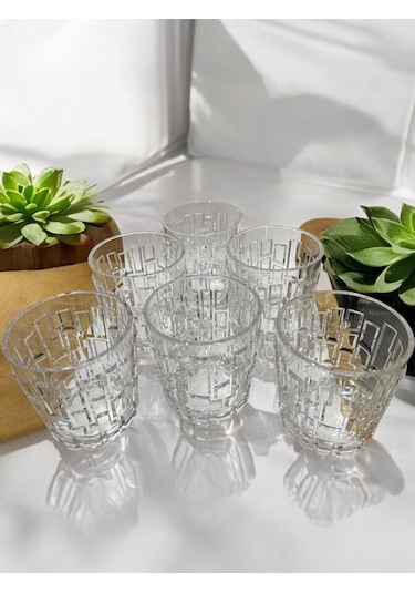 Kırılmaz Viski Bardağı 200 Ml Kokteyl Kadehi Polikarbon Özel Üretim 6 Adet Şeffaf
