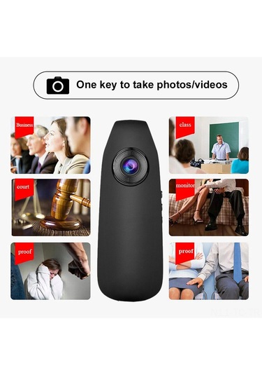 Skycity 1080p Fhd Dijital Ses-video Kaydedici, Taşınabilir Tasarım, Hareket Algılama, 128gb Micro Sd Desteği, 3 Saat Kayıt Süresi, Windows/mac/linux Uyumlu