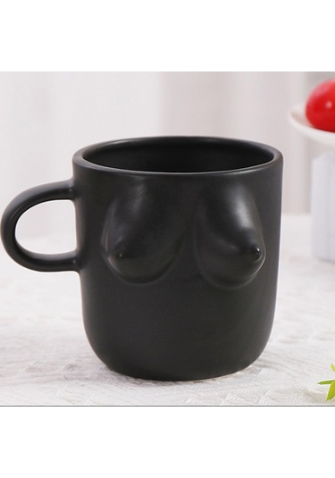 Suntek Kadın Vücut Sanatı Seramik Su Bardağı 300 Ml Su