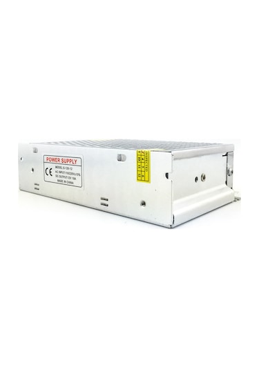 Maiyame 12v 10a 120w Alyuminyum Kasa Anahtar Güç Kaynağı, Aşırı Yük/volta/jk Koruma, Cctv Kameraları Ve Led Işıkları İçin Sabit Voltaj