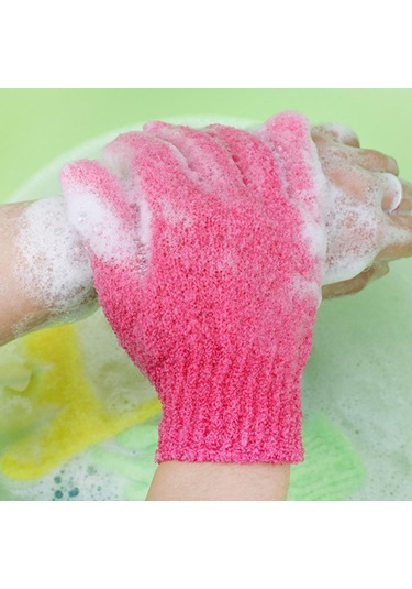 Suntek 6 Parça Eksfoliye Edici Vücut Ovucu Duş Mavi