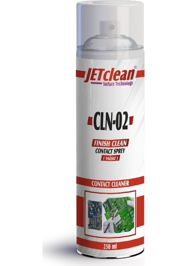 Jetclean Elektronik Kontak Temizleme Sprey Yağsız 250 ML
