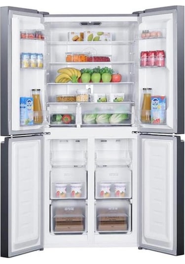 Sharp SJ-MD580M-SL 421 L 4 Kapılı Nofrost Gardırop Buzdolabı