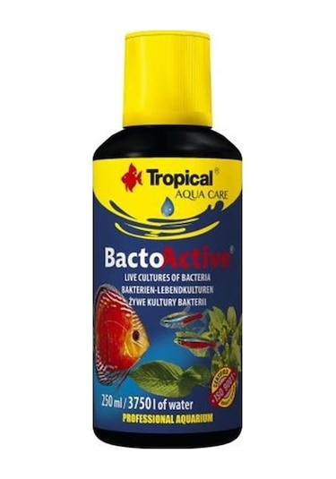 Tropical Bacto Active AkvaryumKültürü 250ml