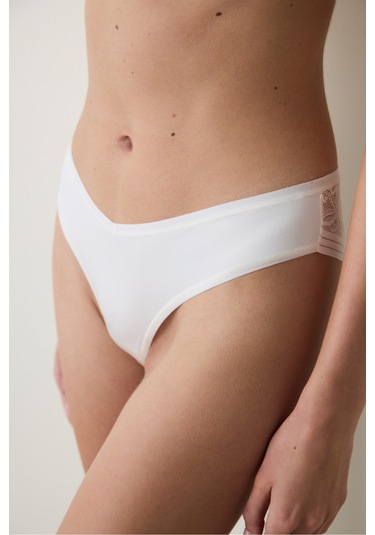 Penti Essentials V Shape Ekru Brazilian Külot