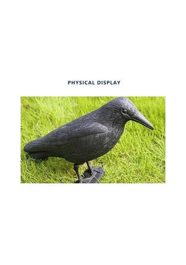 Dancemonkey Bitki Koruyucu Haşere Kovucu Heykel Karga+yıldız, Doğa İle Uyumlu Köpek